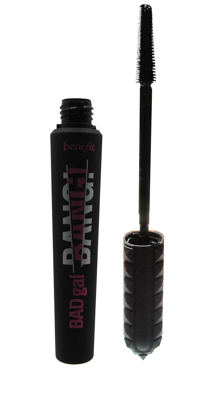 Benefit Bad Gal Bang mascara bottle; lightweight formula for bold, long lashes.
