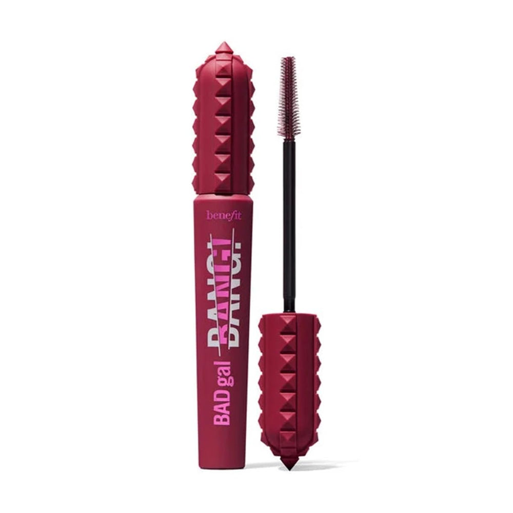 Benefit BADgal BANG! Wild Plum mascara tube delivering dramatic volume.