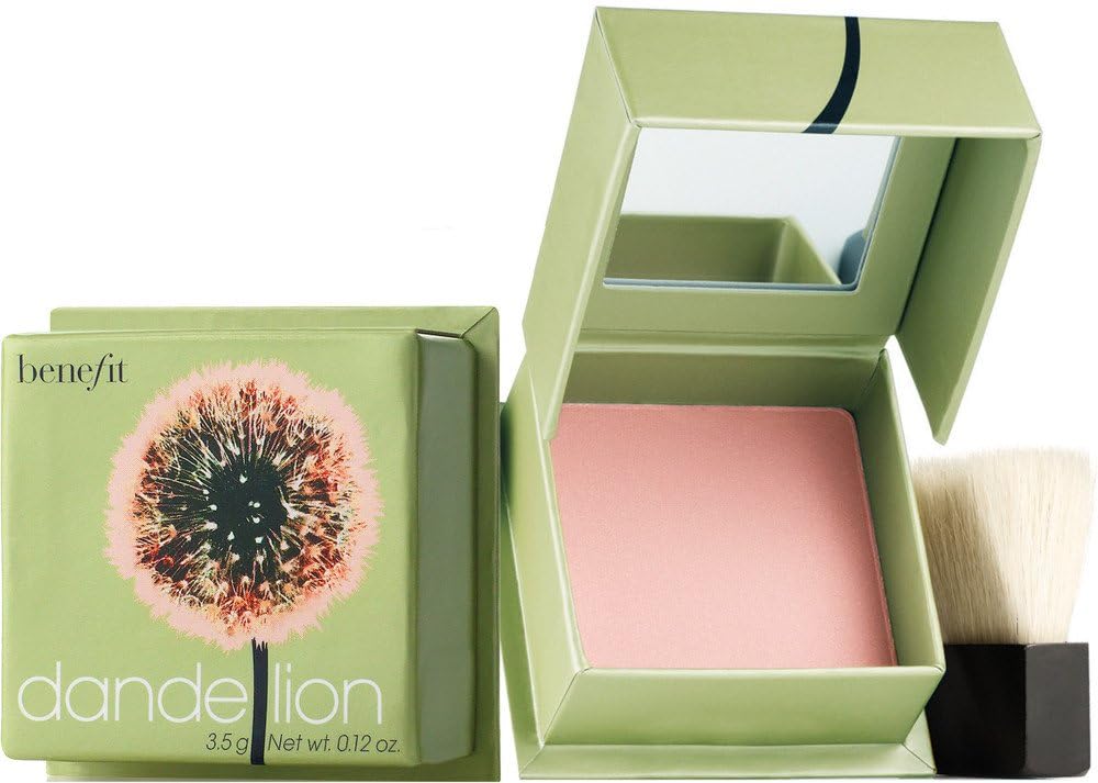 Benefit Dandelion Brightening Powder compact for a radiant finish.