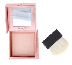 Benefit Dandelion Twinkle soft-bristle brush for precise highlighting application.