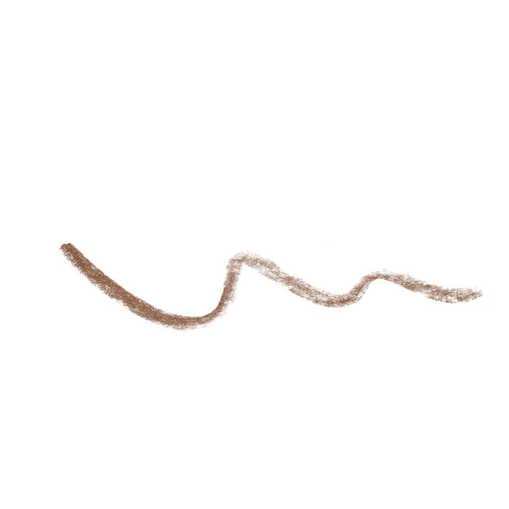 Benefit Gimme Brow+ fiber-powder close-up reveals volumizing texture for fuller brows.