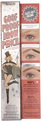 Benefit Goof Proof Brow Pencil arch outline for defined brows