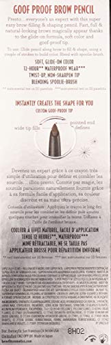 Benefit Goof Proof Brow Pencil tail definition for a sharp finish
