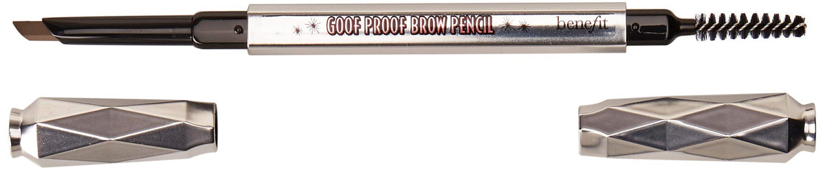 Benefit Goof Proof Brow Pencil teardrop tip outlines arches with precision
