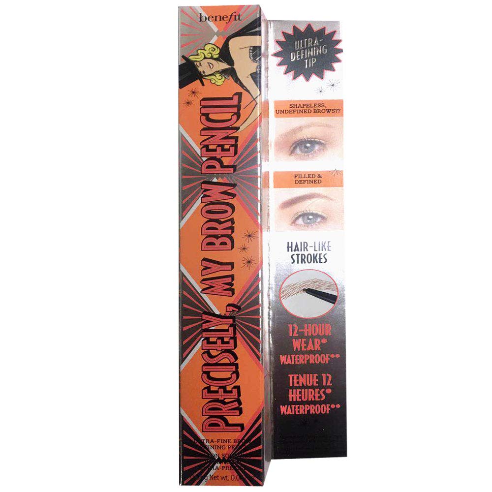 Benefit Precisely, My Brow Pencil spoolie end for blending and grooming.