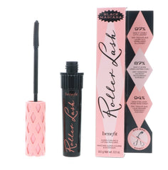 Benefit Roller Lash brush close-up showing the curling design for lift.