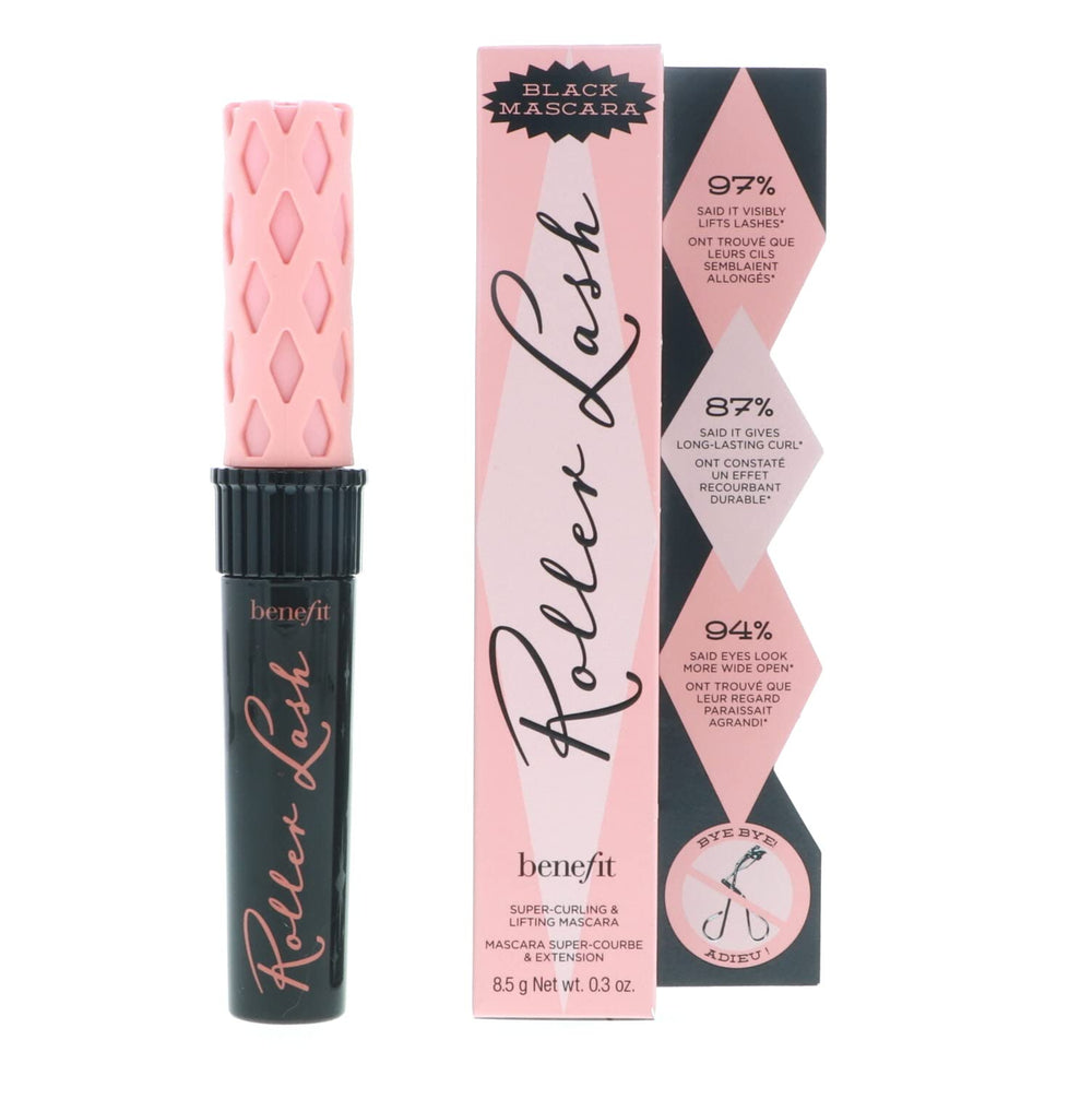 Benefit Roller Lash wand applying the formula for smooth daily use.
