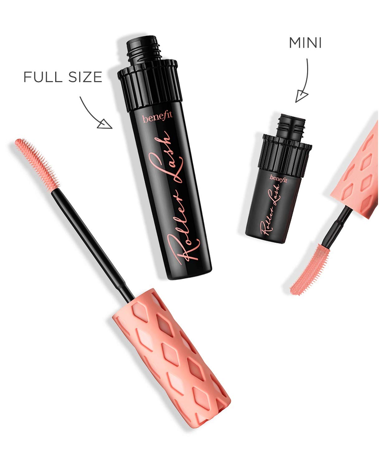 Benefit Roller Lash wand with curved brush for curling lashes