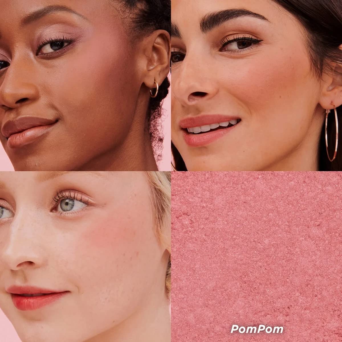 Benefit Wanderful World Pom Pom swirls pigments for rich, even payoff.