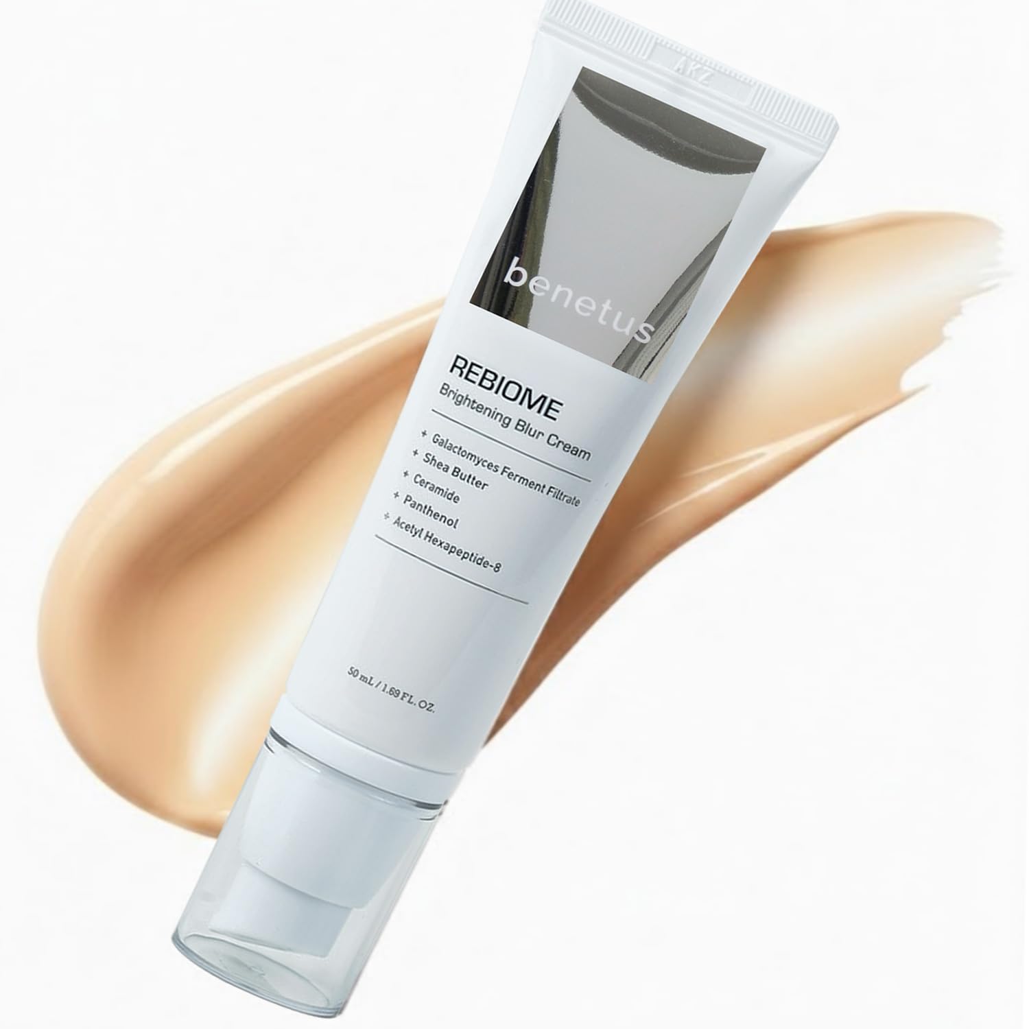 Benetus Rebiome Brightening Blur Cream packaging ready for daily hydration