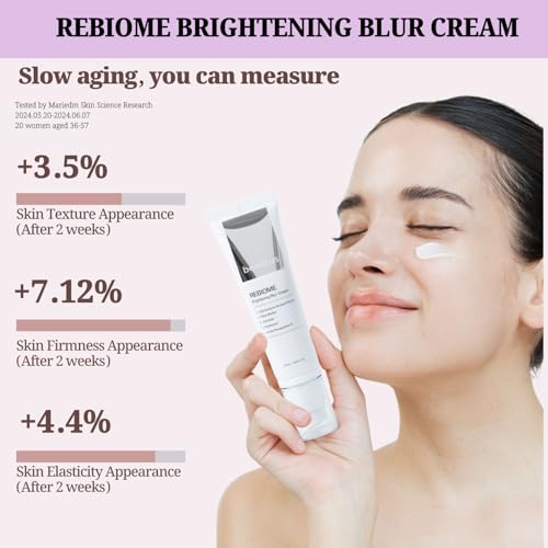 Texture swatch of Benetus Rebiome on skin reveals a smooth, dewy finish