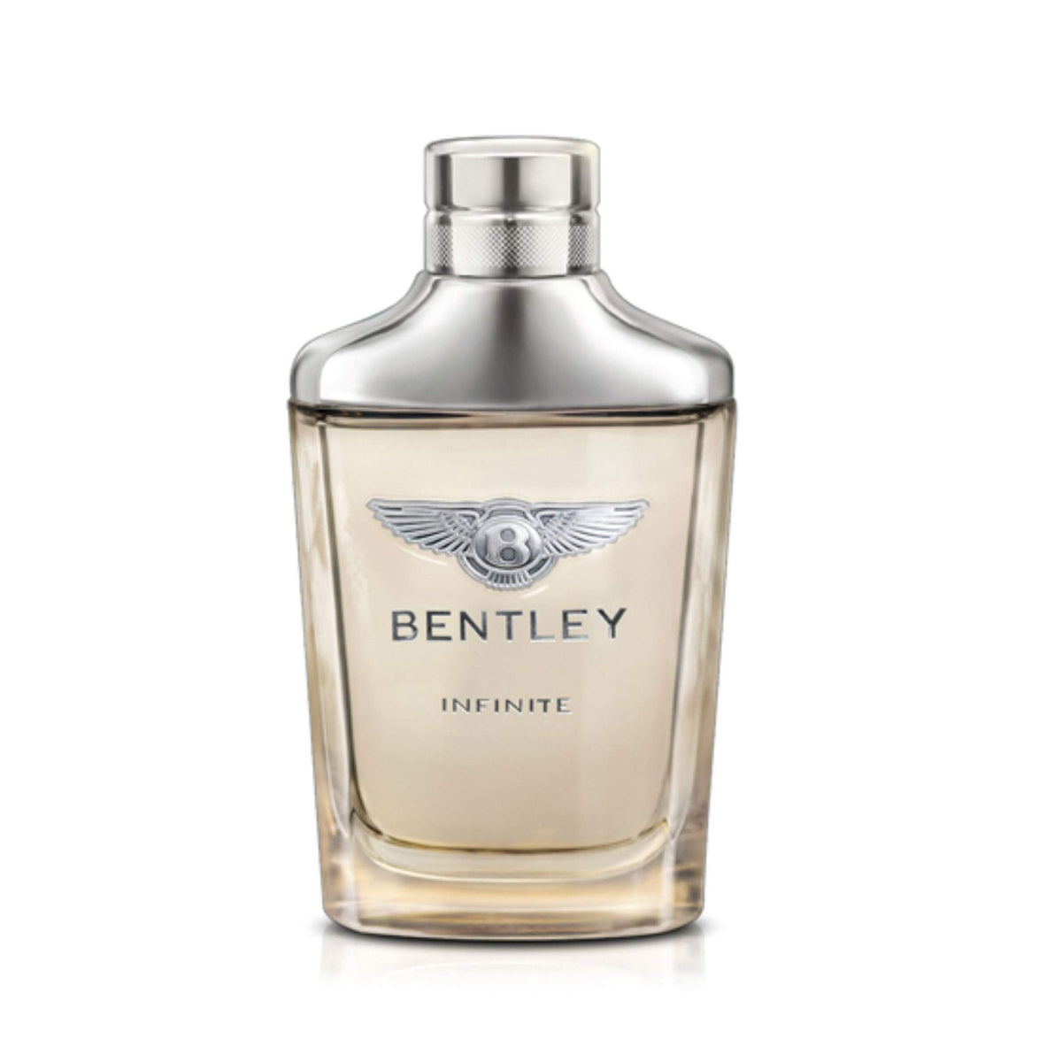 Bentley Infinite bottle close-up highlighting premium design for daily refinement