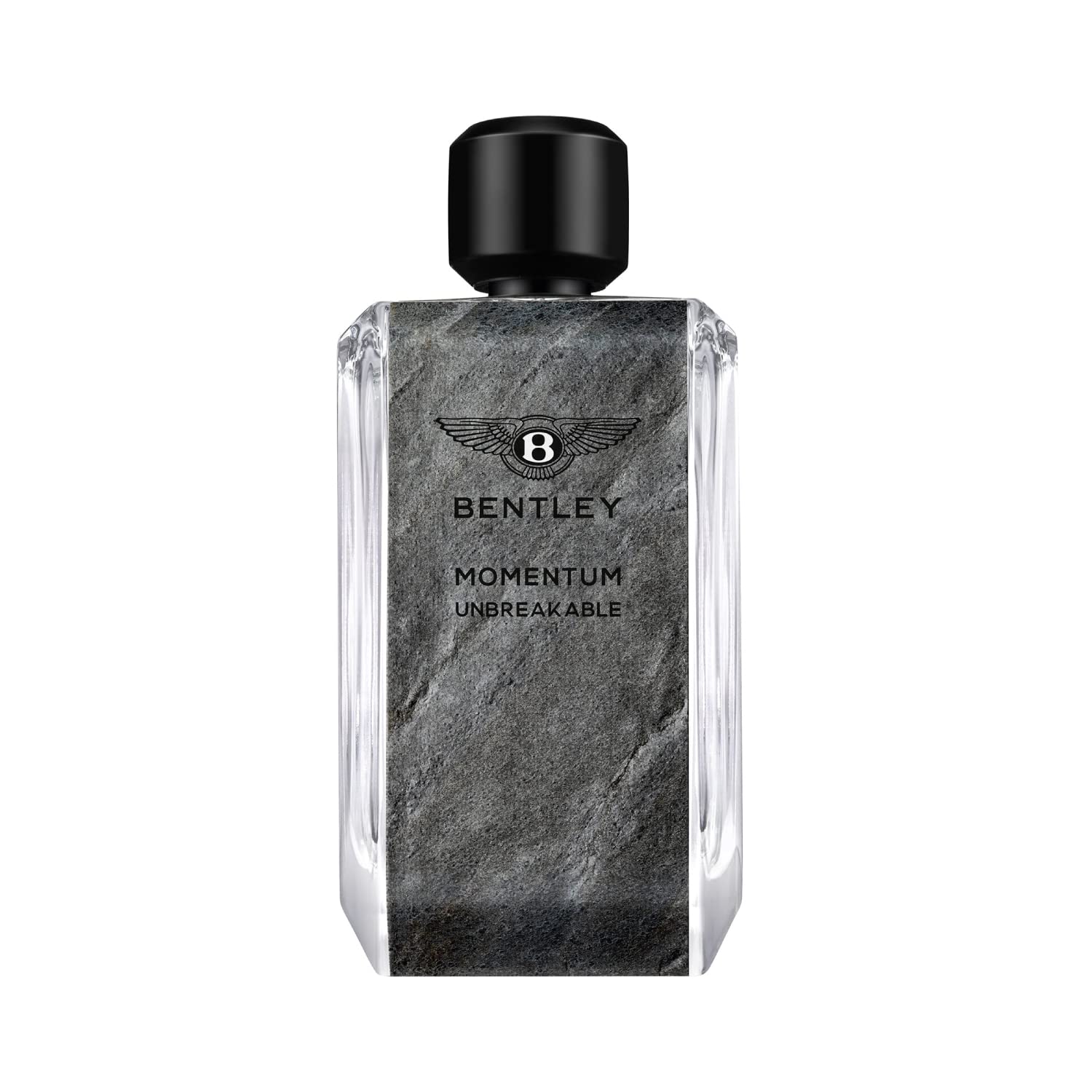 Bentley Momentum Unbreakable EDP bottle close up for confident daily wear