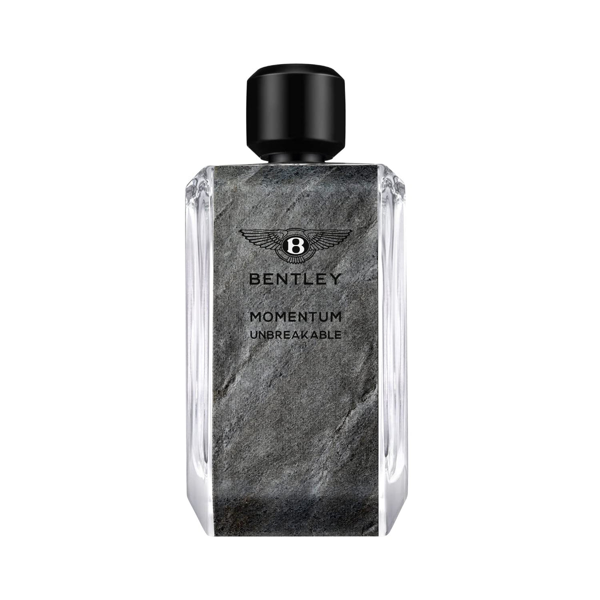 Bentley Momentum Unbreakable EDP bottle close up for confident daily wear
