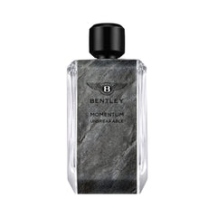 Bentley Momentum Unbreakable EDP bottle close up for confident daily wear