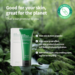 Ingredients highlight: Aloe and Propolis for soothing, refreshing hydration