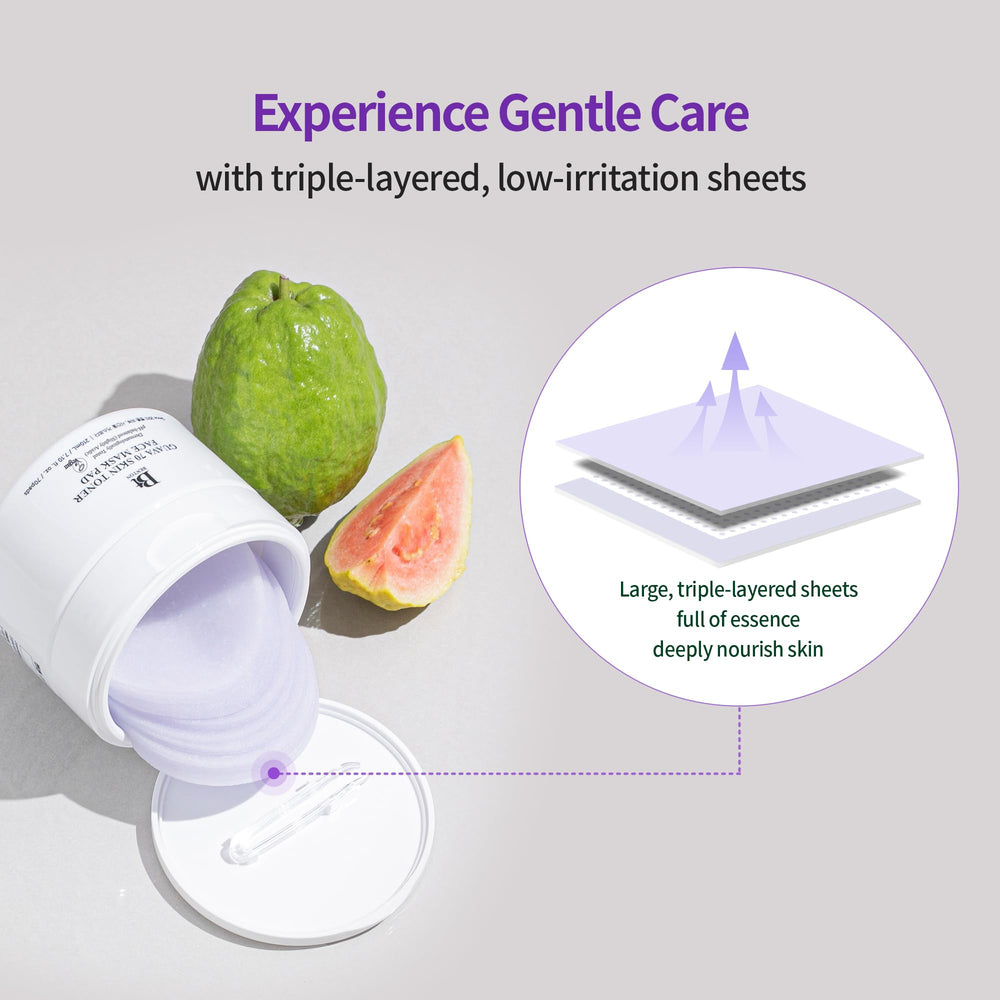 BENTON Guava 70 tearable fabric pad for flexible application.