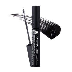 BENTON Honest Black Eyelash Serum bottle highlighting nourishing formula for lashes.