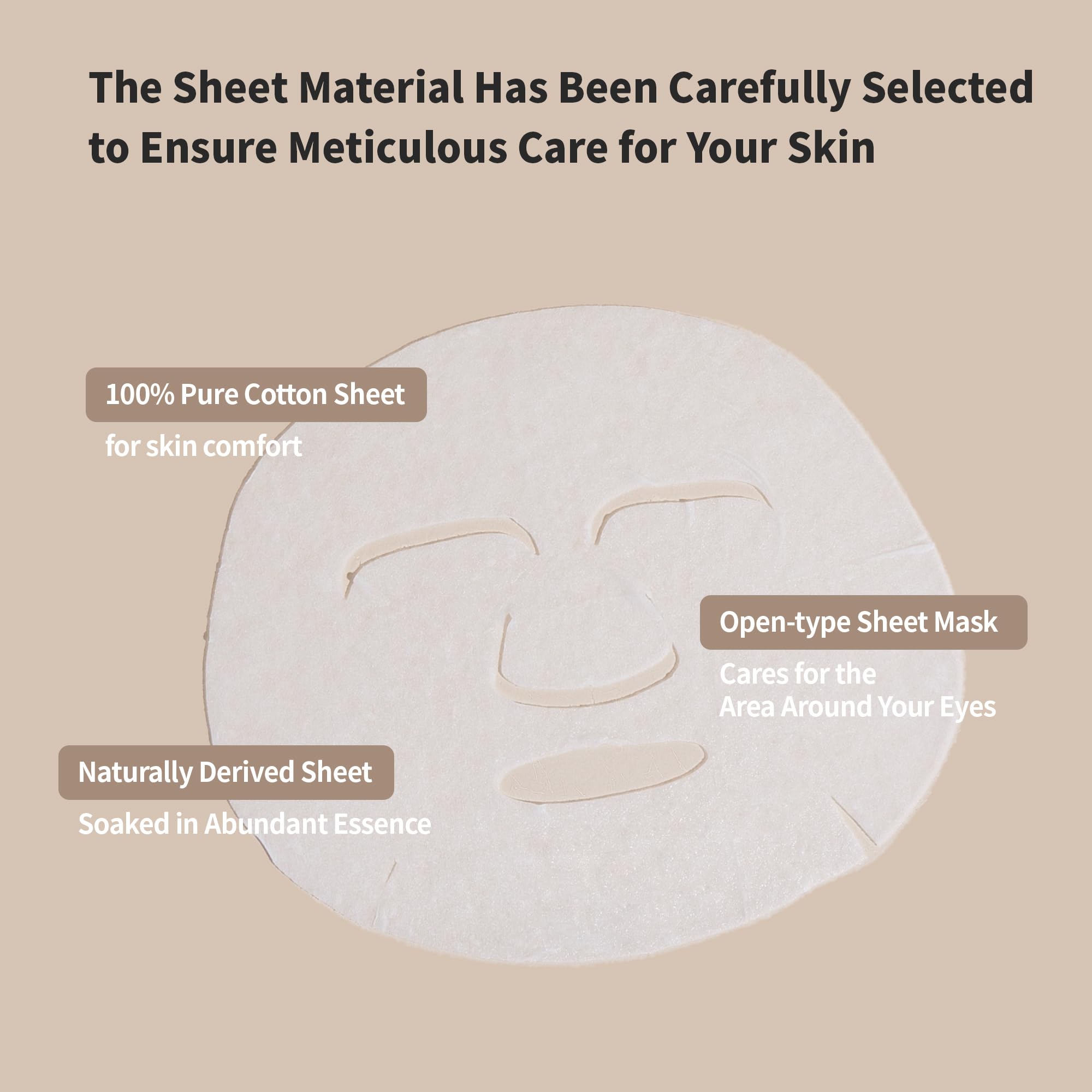 Benton Snail Bee High Content Mask Pack essence dispersion on skin for calm hydration