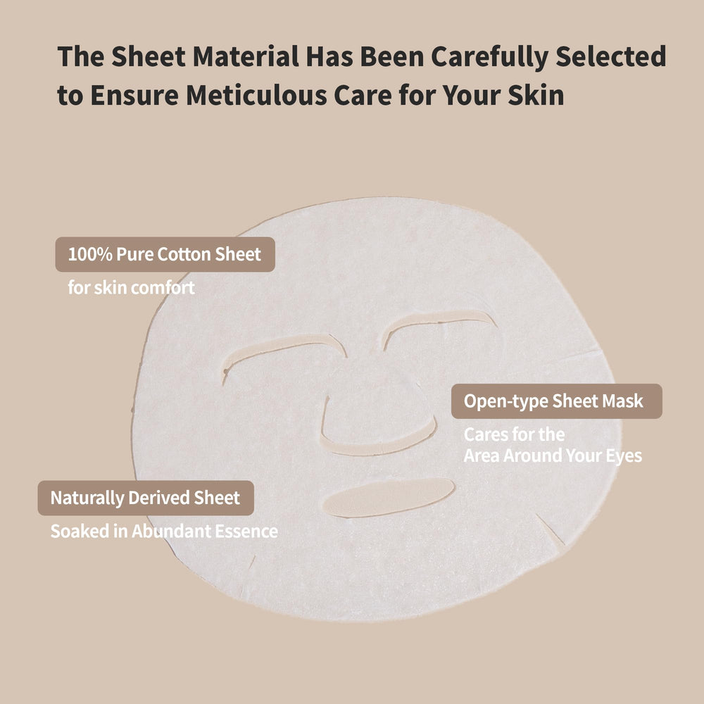 Benton Snail Bee High Content Mask Pack essence dispersion on skin for calm hydration