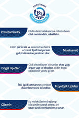 Applying Bepanthol Derma Night Cream demonstrates overnight hydration potential