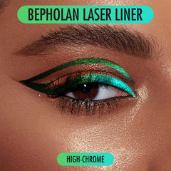 BEPHOLAN Chameleon Eyeliner Wild Oasis swirl shows shifting color for dramatic looks