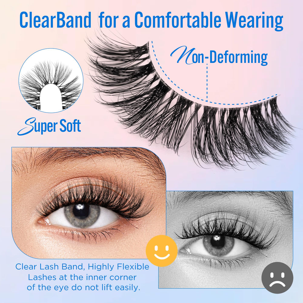 Bepholan Eyelashes suitable for day-to-night transitions without heavy makeup.