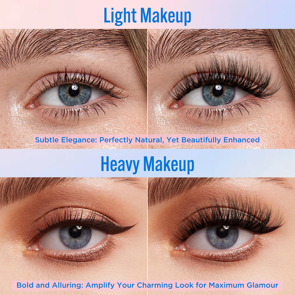 Bepholan Eyelashes deliver a wispy, natural finish that enhances eye definition.