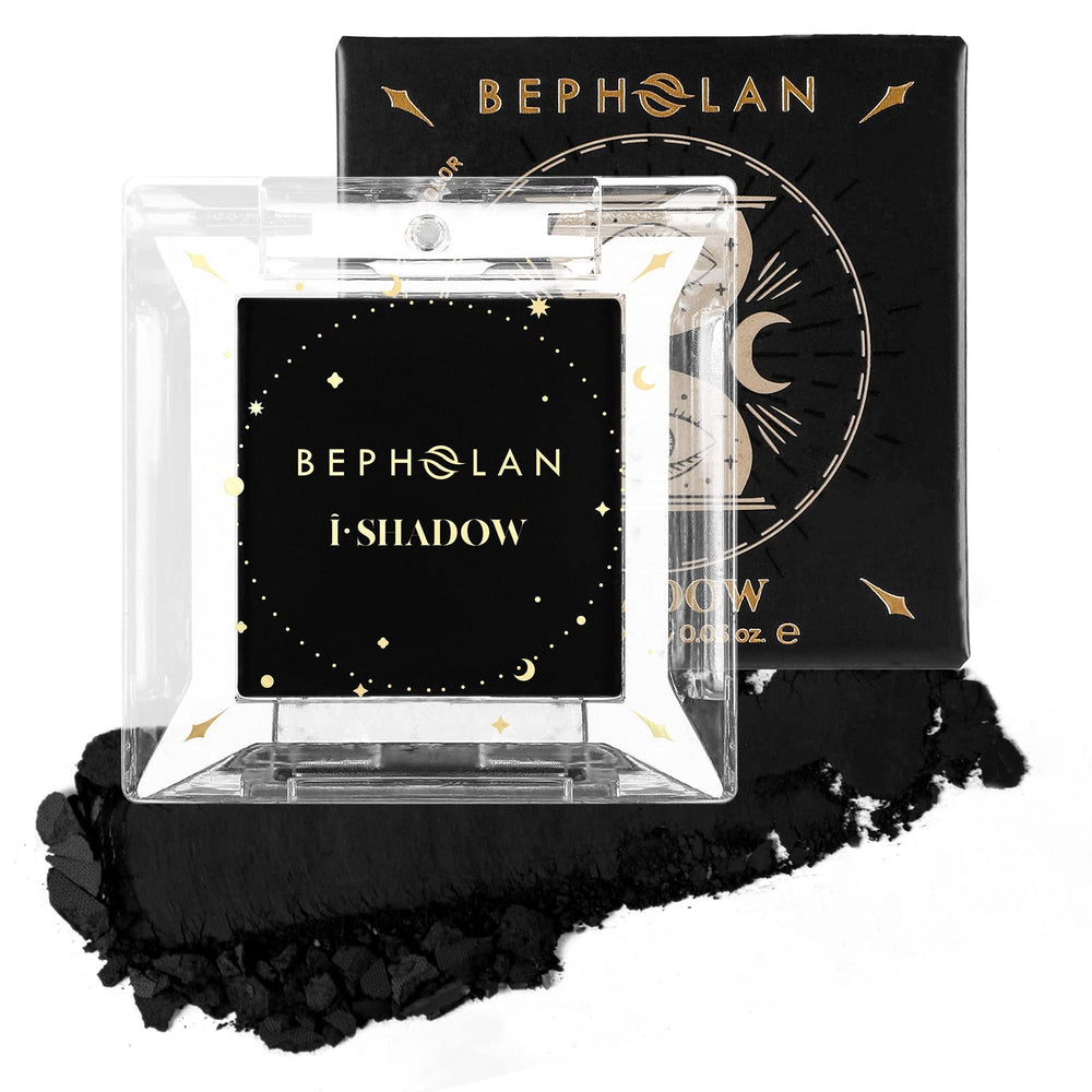 BEPHOLAN mini square eyeshadow compacts fit in small bags for travel