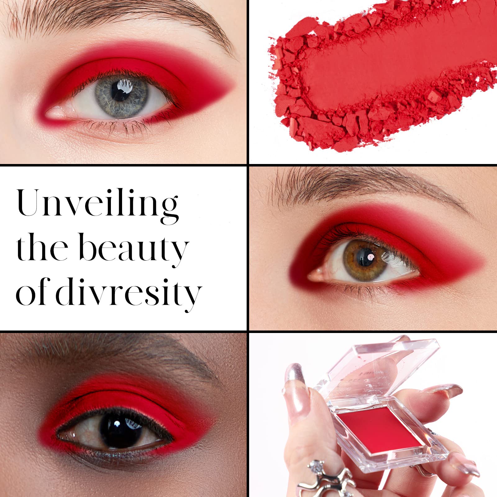 BEPHOLAN quality ingredients eyeshadow for rich color and safety