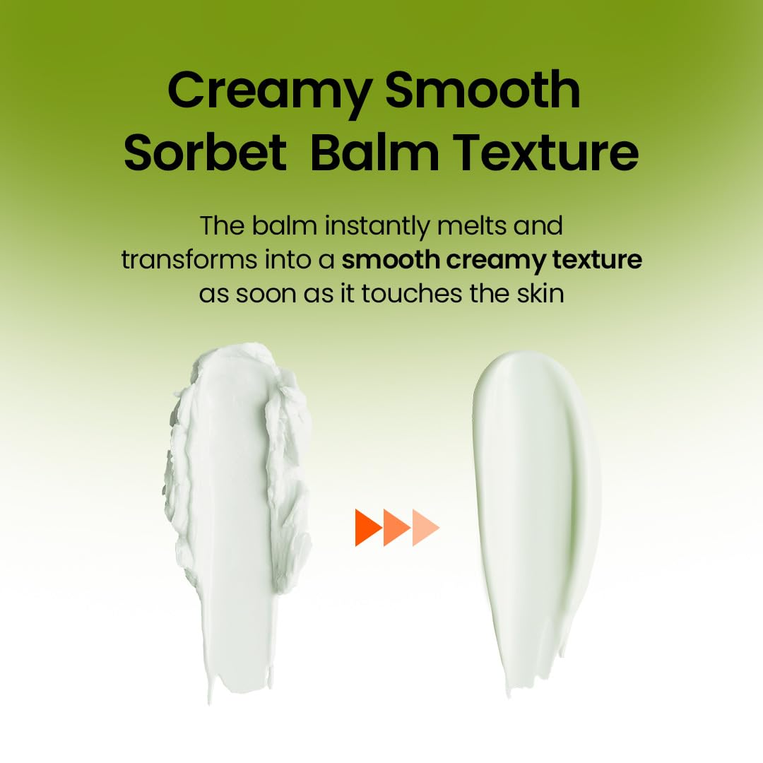 beplain cleansing balm massaged on dry skin shows balm to milk transformation