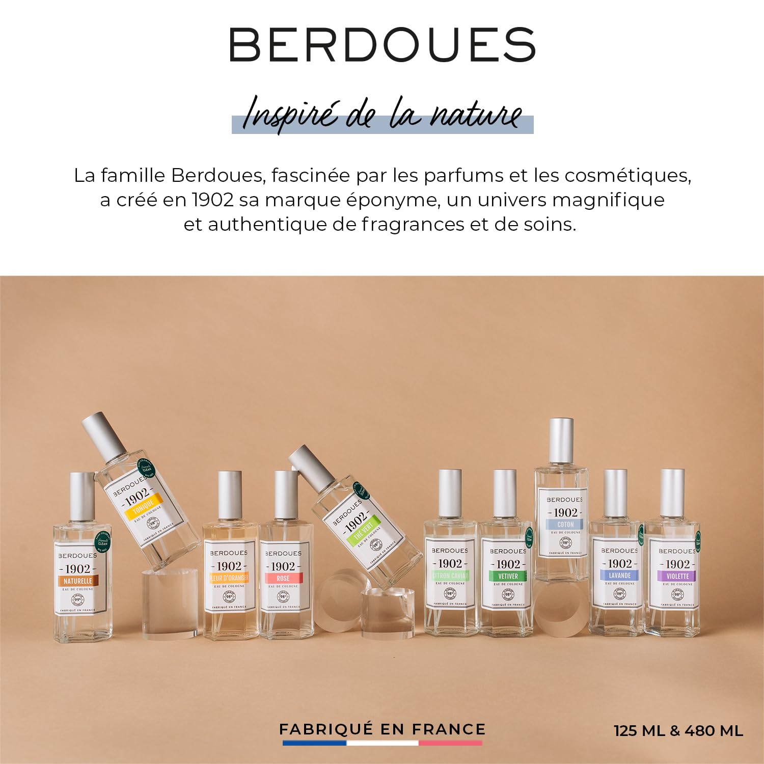 Berdoues 1902 spray on neck, easy application