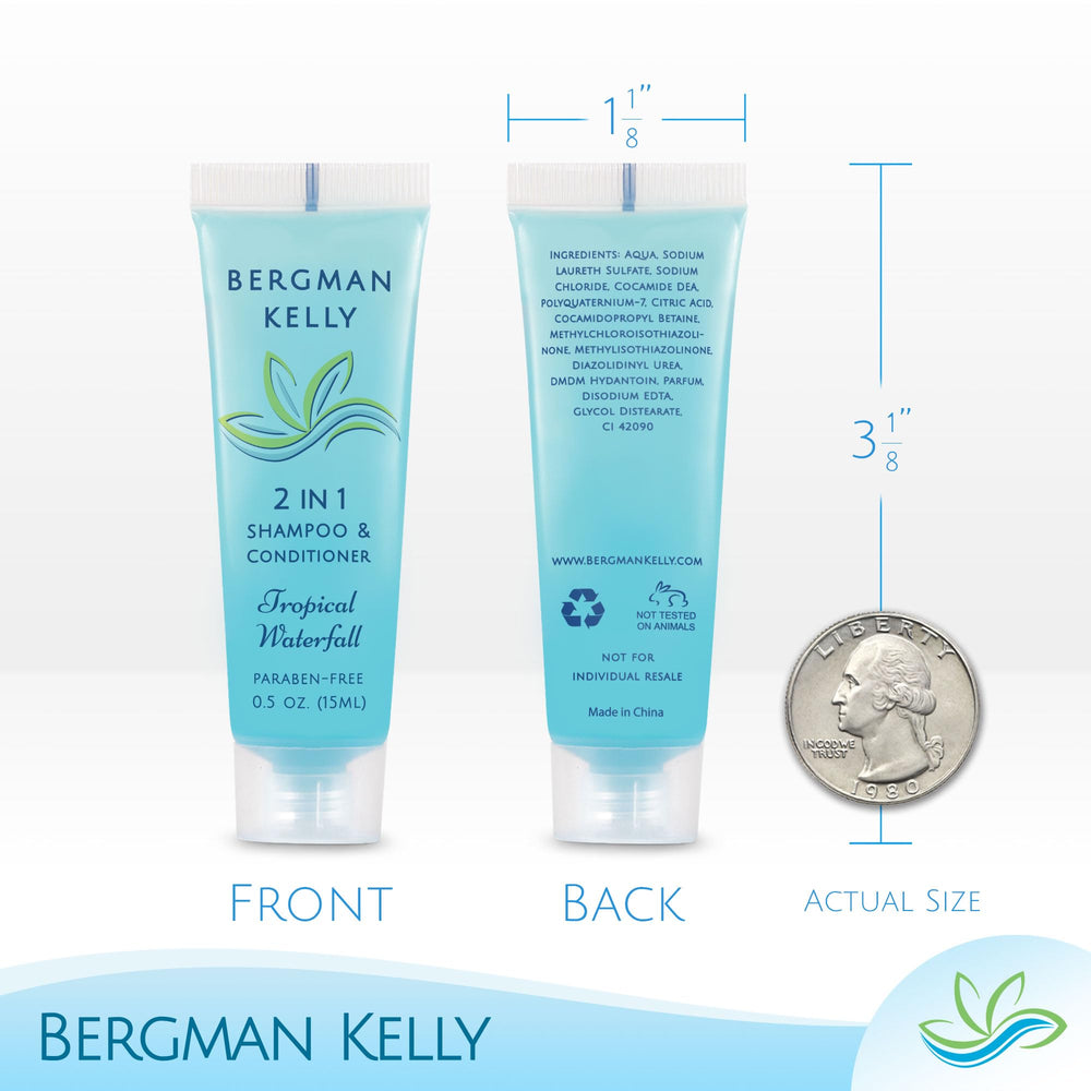 Bulk Bergman Kelly pack of 200 hotel amenities bottles