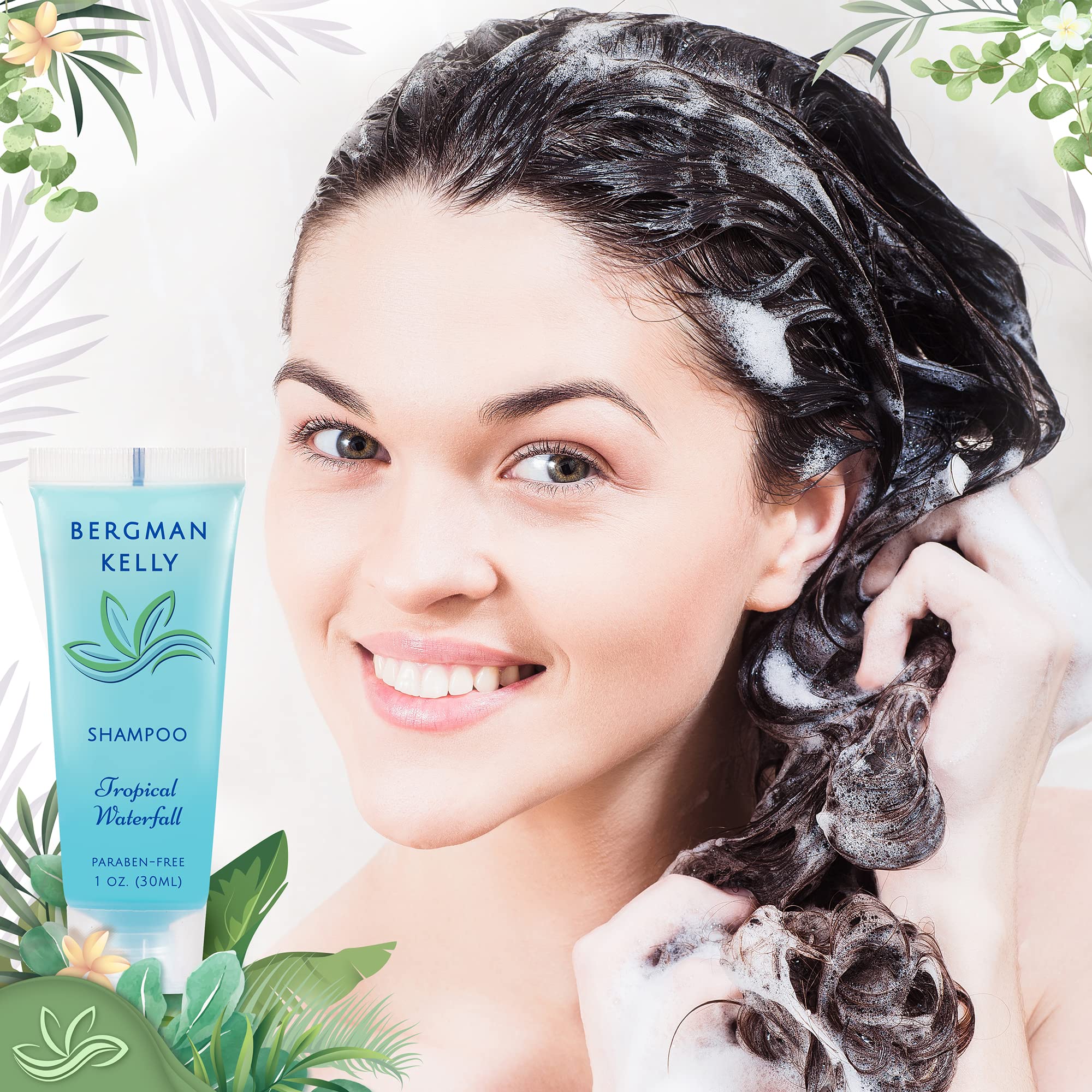 BERGMAN KELLY travel shampoo TSA approved for carry-on access