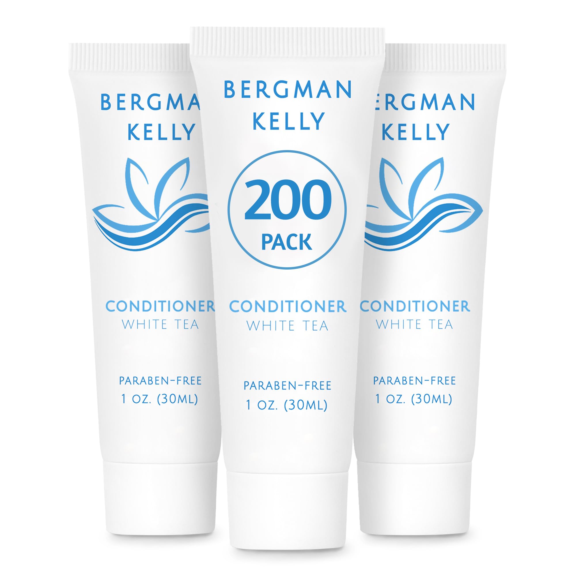 BERGMAN KELLY hotel conditioner foil-sealed bottle with white tea scent for guests