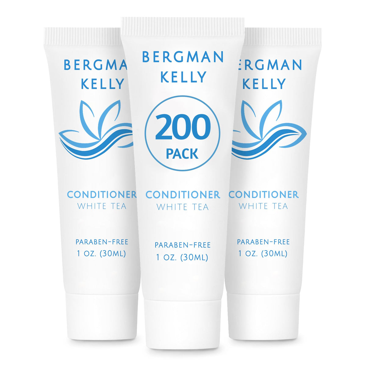BERGMAN KELLY hotel conditioner foil-sealed bottle with white tea scent for guests