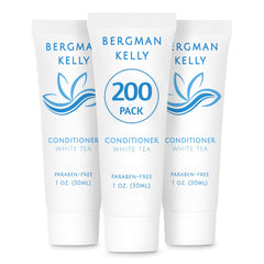 BERGMAN KELLY hotel conditioner foil-sealed bottle with white tea scent for guests