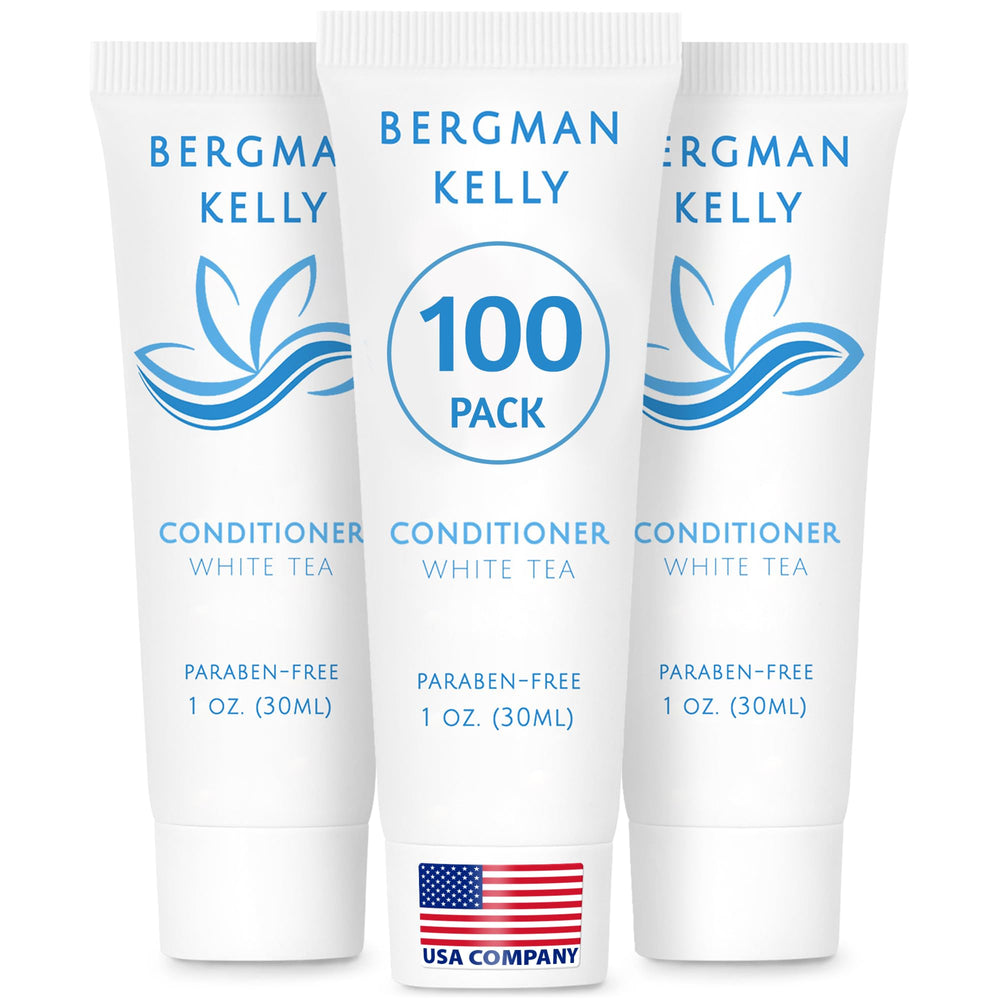 BERGMAN KELLY hotel conditioner foil sealed tube for leakage protection during travel