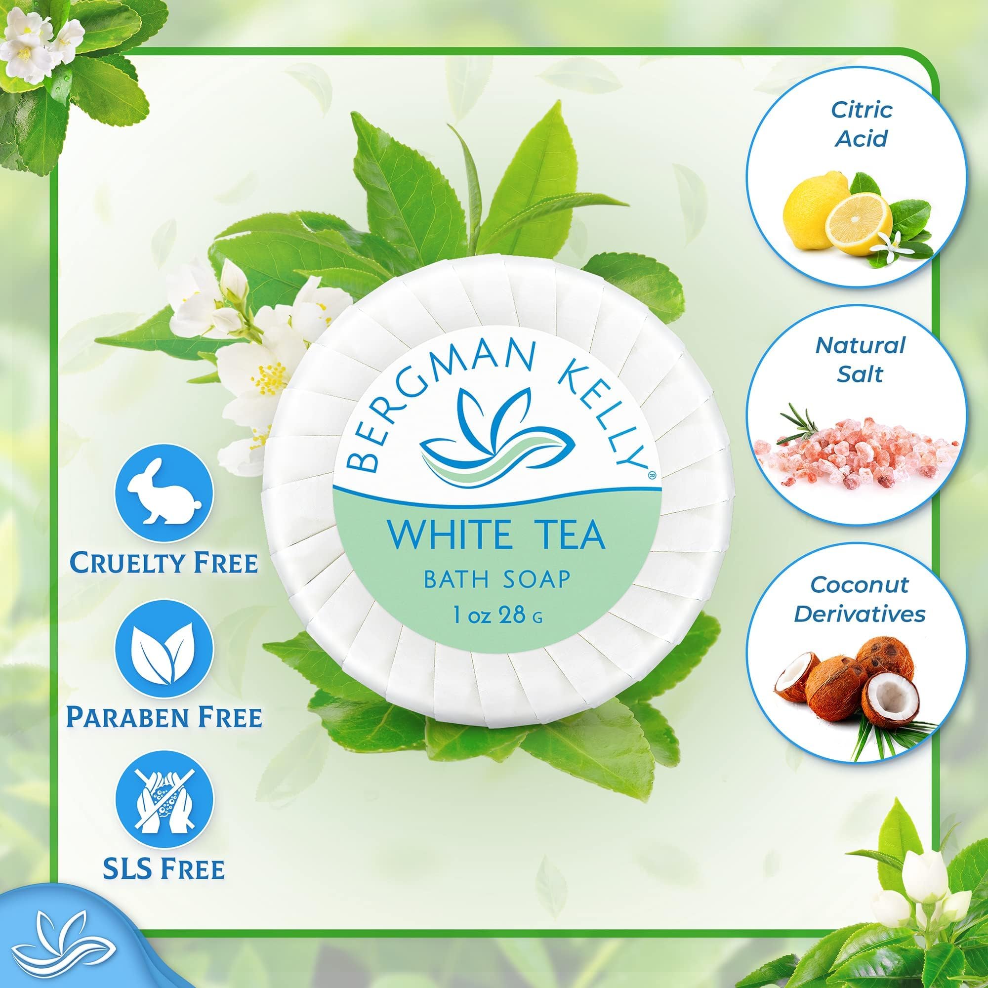 BERGMAN KELLY individually wrapped soap ensures hygiene and freshness in guest rooms