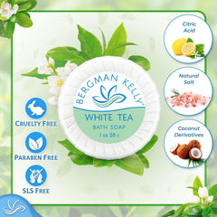 BERGMAN KELLY individually wrapped soap ensures hygiene and freshness in guest rooms