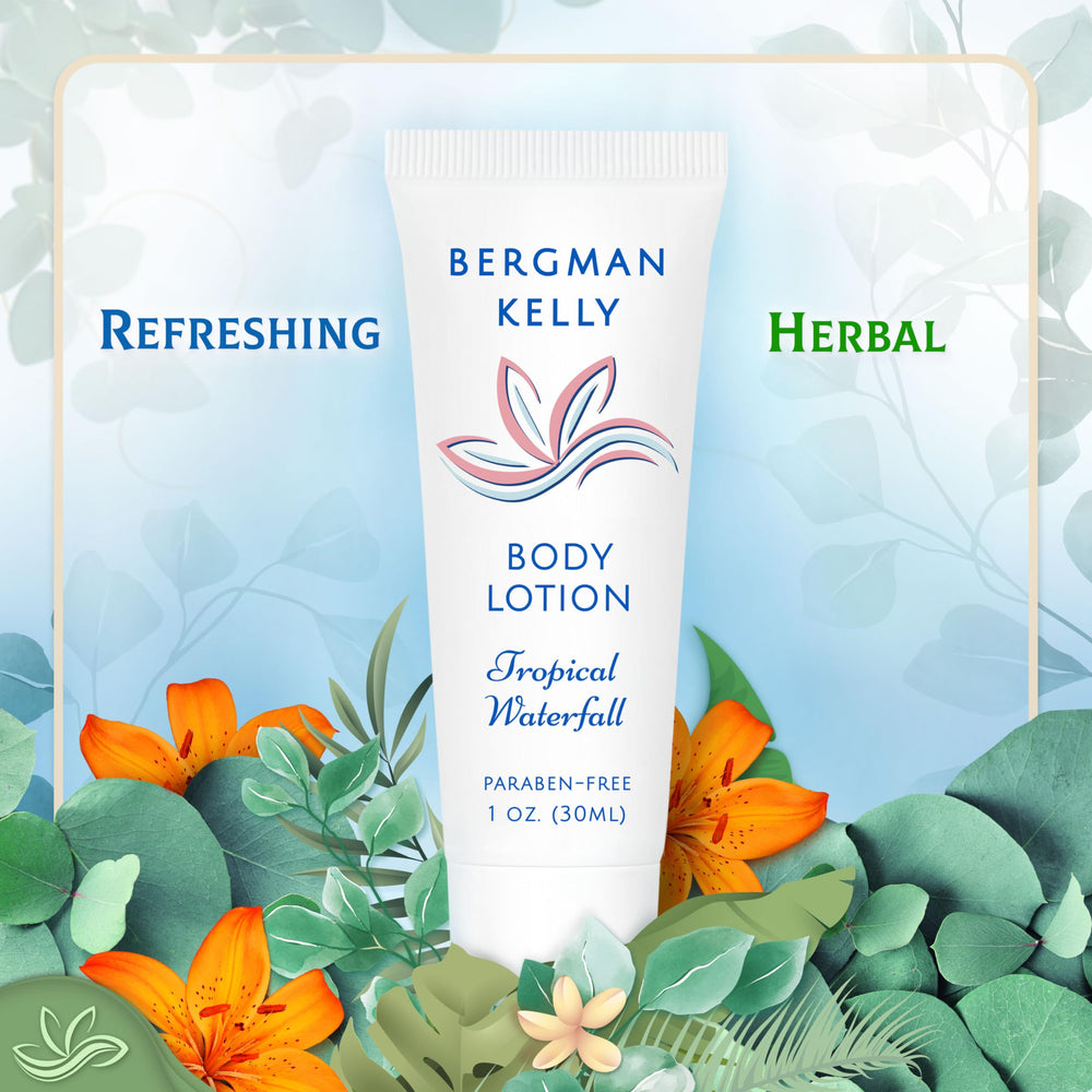 BERGMAN KELLY leak-proof foil-sealed tube preventing leaks during turnover.