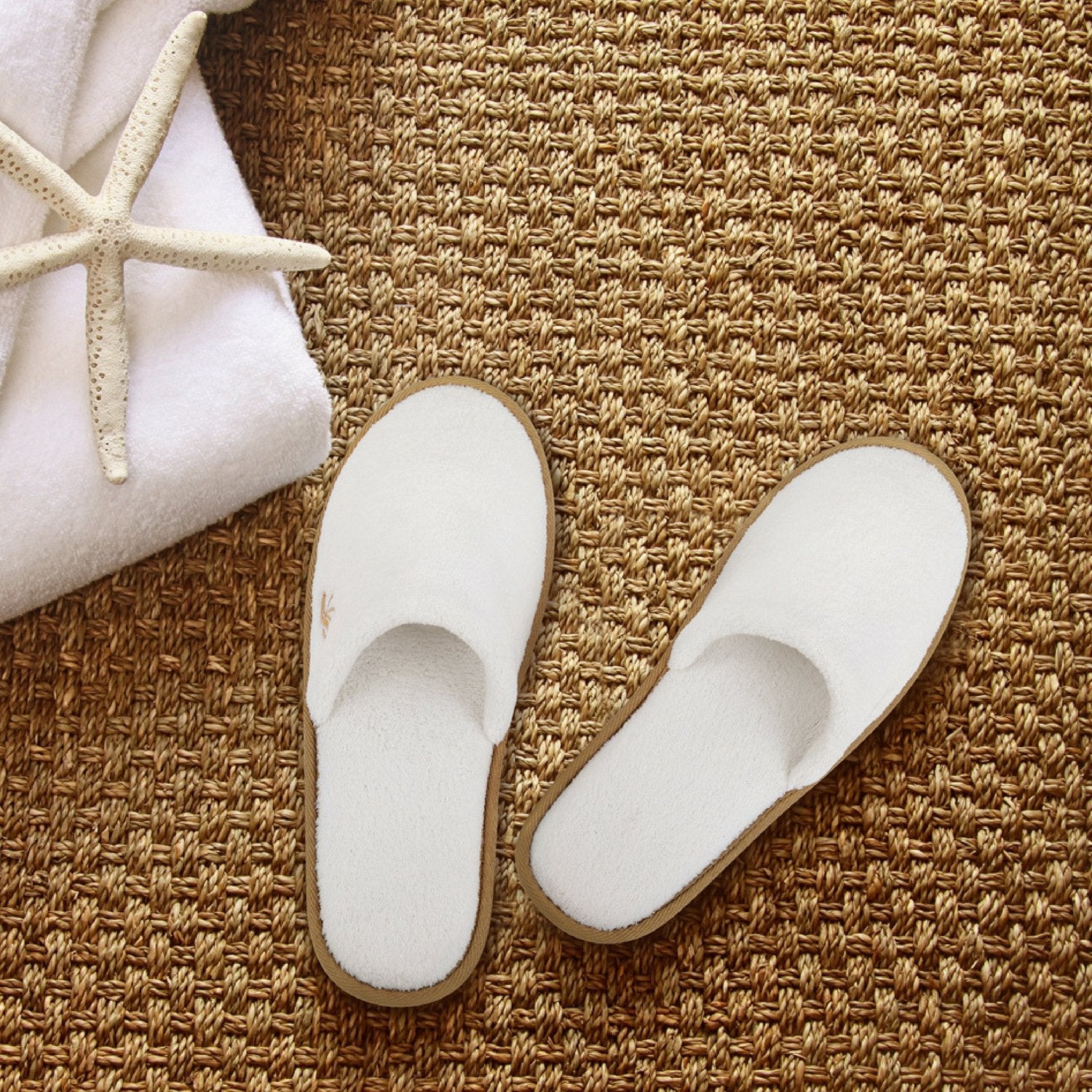 BERGMAN KELLY travel-ready spa slippers for weddings or trips