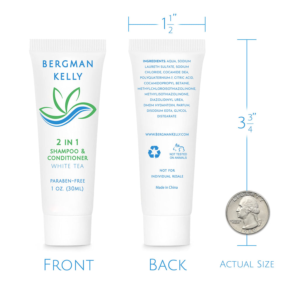BERGMAN KELLY 100-pack hotel amenities ready for bulk stocking.
