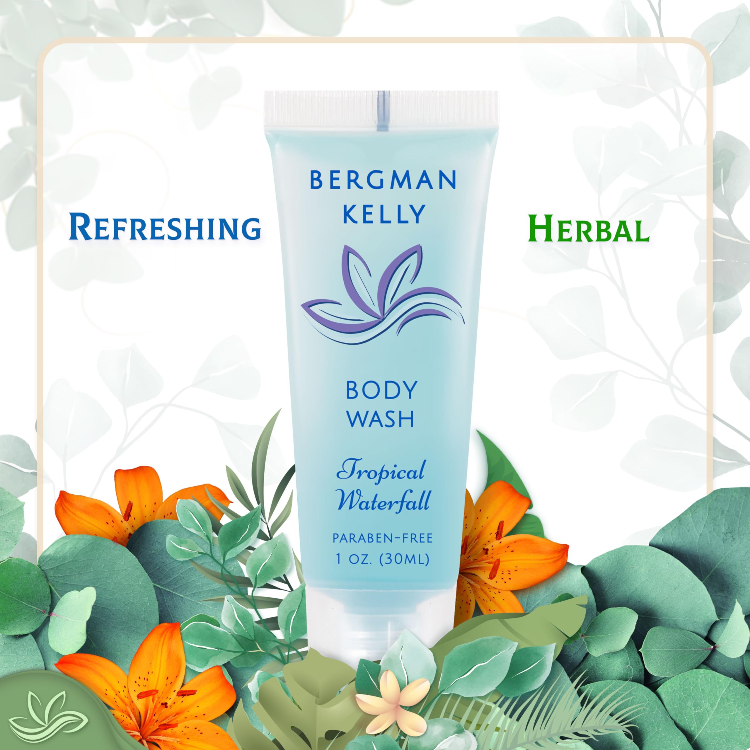 BERGMAN KELLY foil-sealed tubes preserve freshness and hygiene