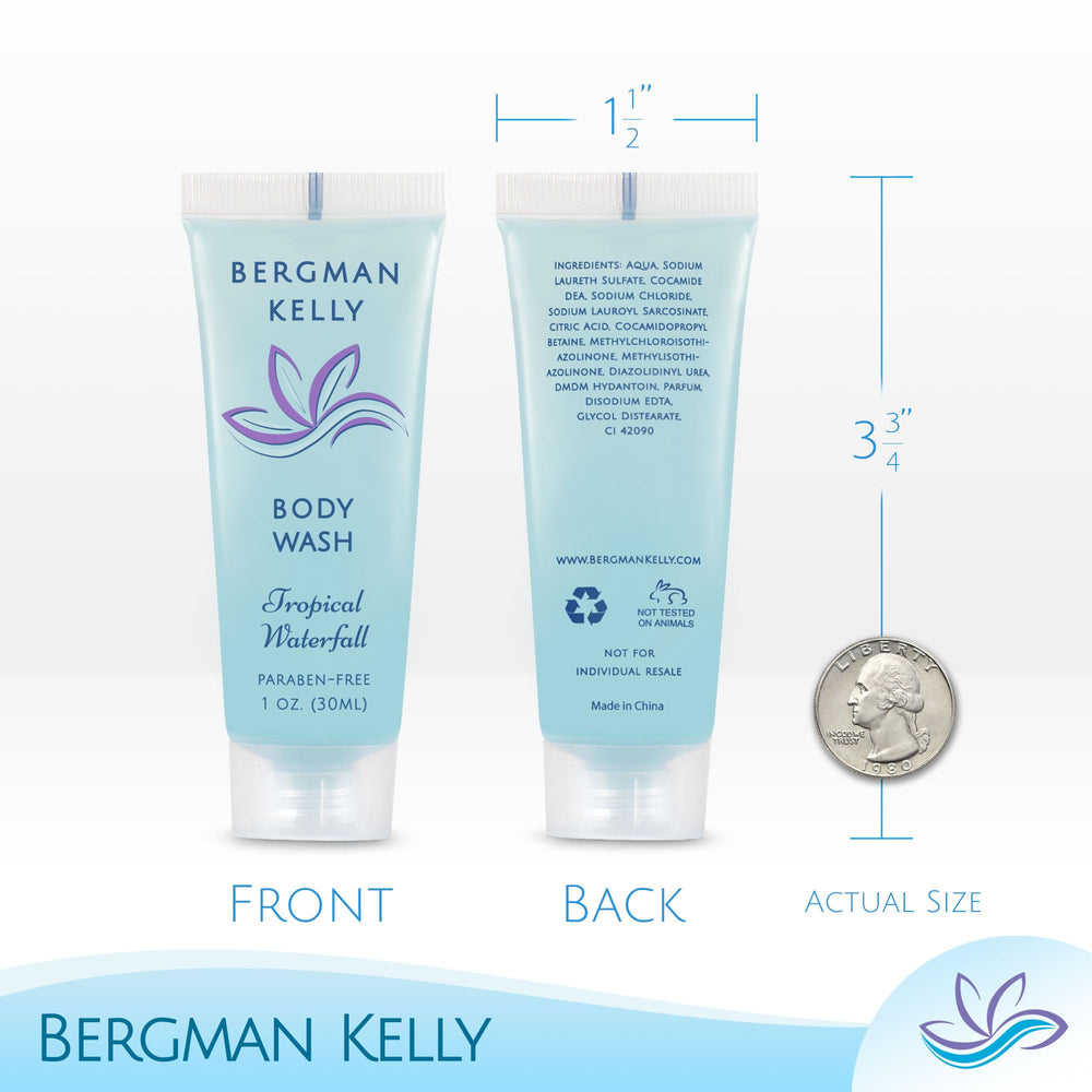 BERGMAN KELLY ginger-lime scented body wash for refreshing guest showers