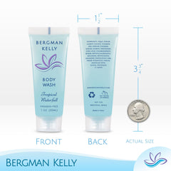 BERGMAN KELLY ginger-lime scented body wash for refreshing guest showers