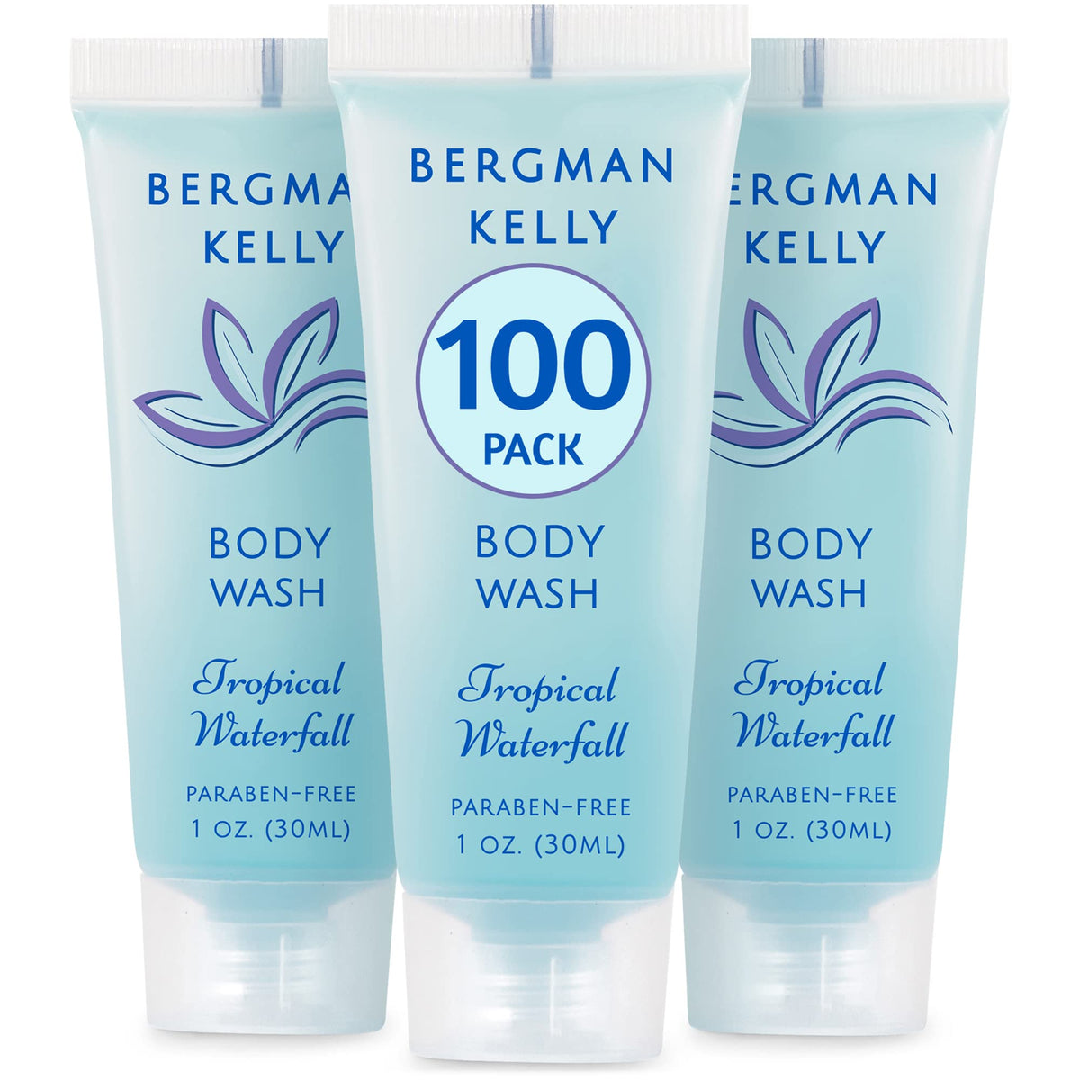 BERGMAN KELLY tropical waterfall 1oz travel-size tube for hotel guests