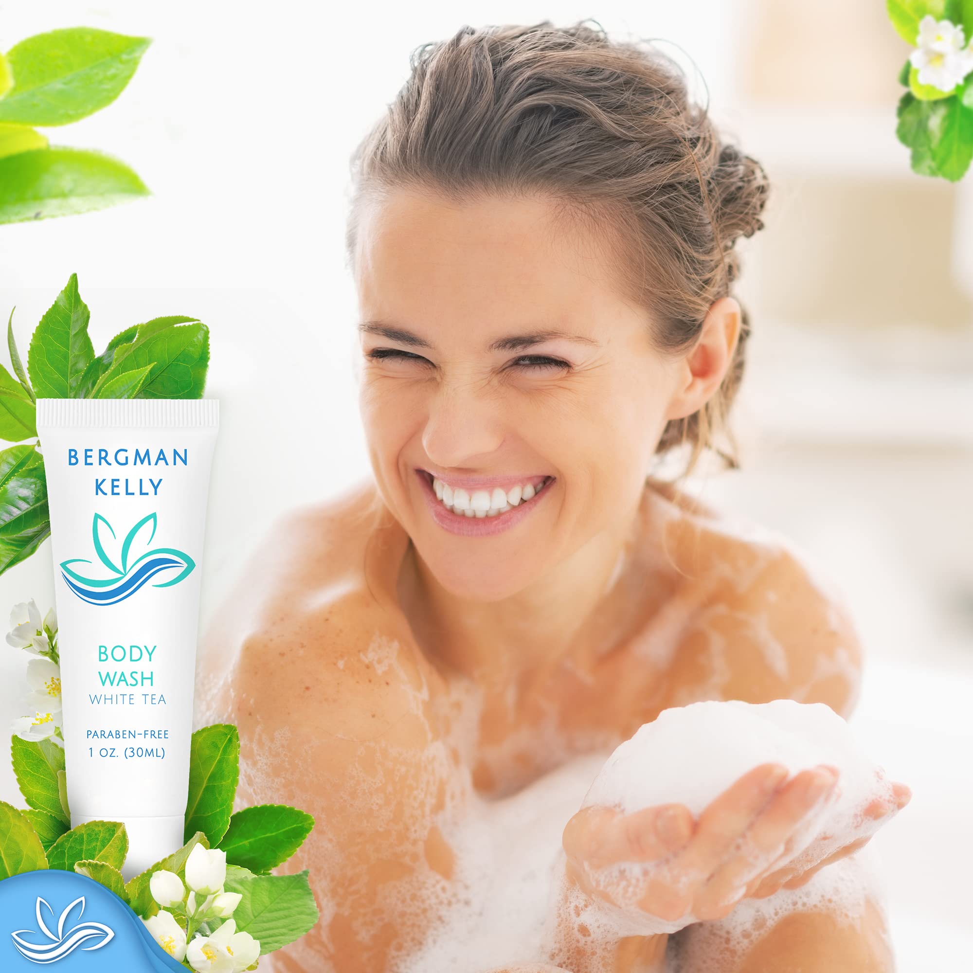 BERGMAN KELLY travel-size wash shown as TSA-friendly carry-on option