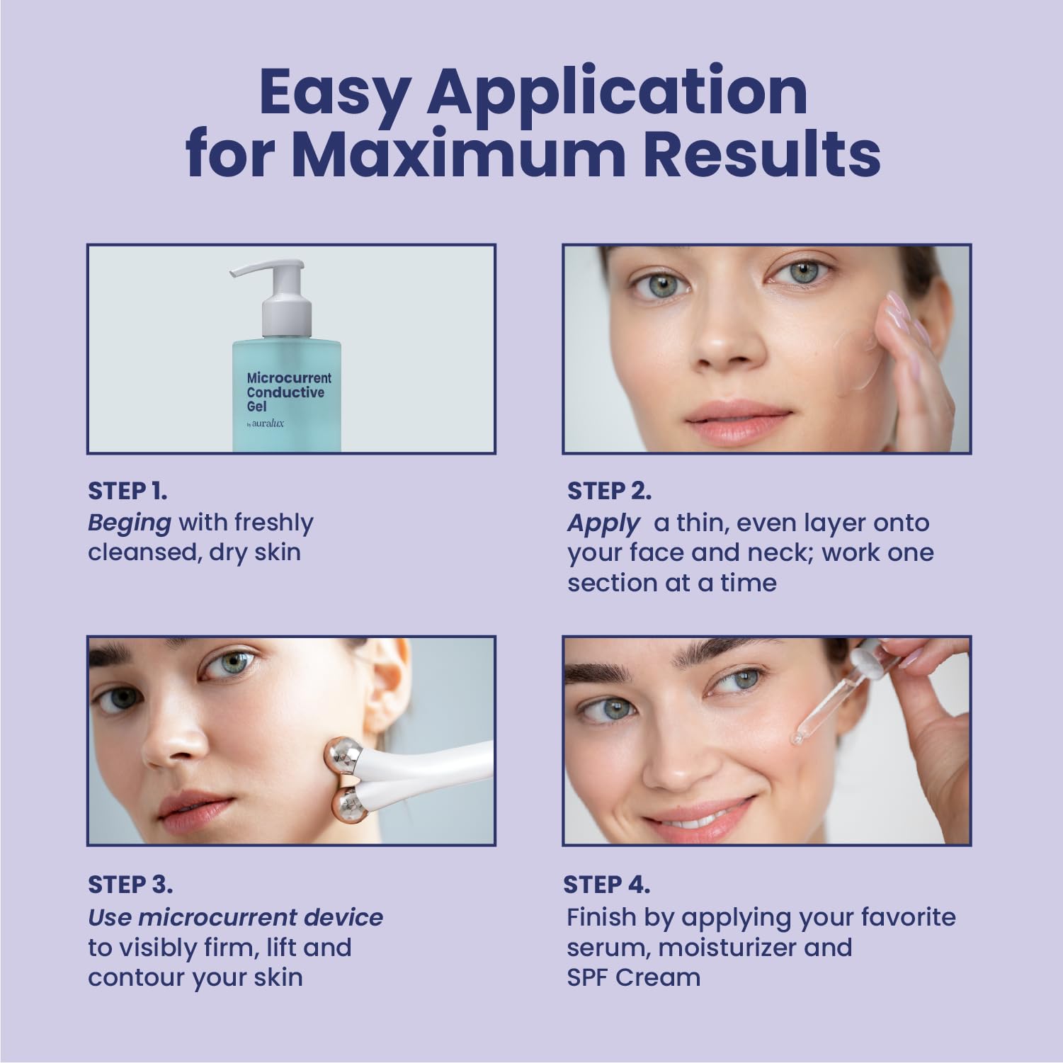 Berkland Auralux Hydrating Gel hyaluronic acid hydration in action