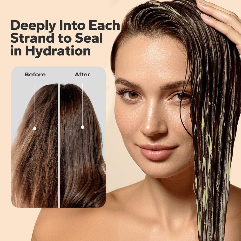 Berlix Batana Oil Paste texture shown as silky, lightweight cream.